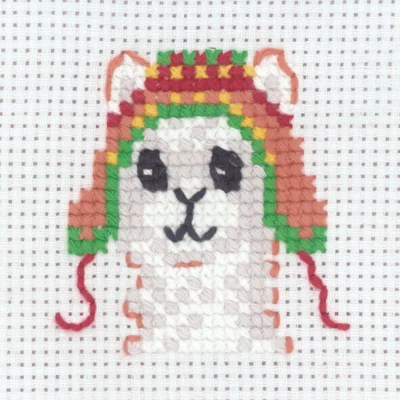 Zestaw do haftu Alpaka 8 x 8 cm