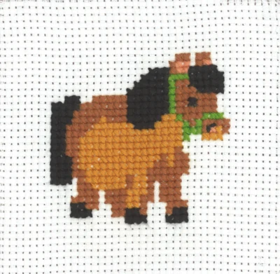 Zestaw do haftu MFK Koń 8 x 8 cm