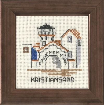 Zestaw do haftu Kristiansand 10 x 10 cm R5370