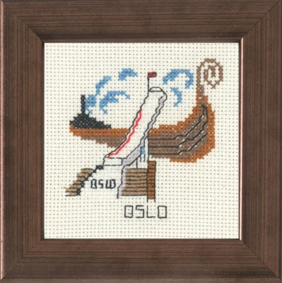 Zestaw do haftu Oslo 10 x 10 cm R5370
