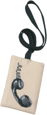 Zestaw do haftu Telefon 8 x 13 cm