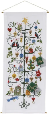 Zestaw do haftu Choinka 30 x 71 cm R5205/30