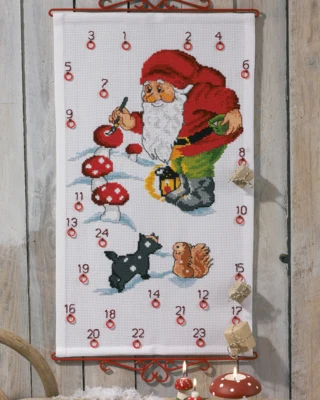 Zestaw do haftu Obrazek świąteczny B5125/38 38 x 65 cm