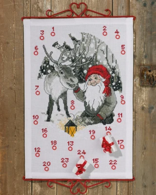 Zestaw do haftu Skrzat i renifer B5125/40 40 x 60 cm
