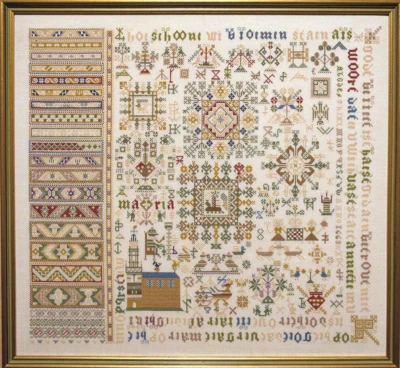 Zestaw do haftowania Antyczna chusta z imieniem 61 x 57 cm