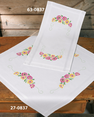 Zestaw do haftu Afrykańska Margeretka 40 x 80 cm