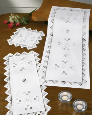 Zestaw do haftu Hardanger 31 x 71 cm