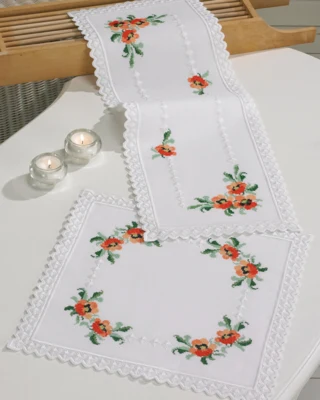 Zestaw do haftu Maki 28 x 68 cm