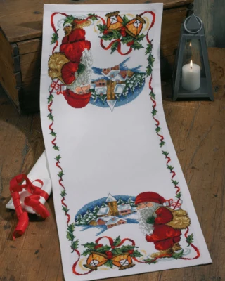 Zestaw do haftu Skrzat i wioska 34 x 89 cm