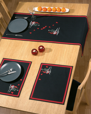 Zestaw do haftu Skrzat z choinką 44 x 148 cm z 7511/30