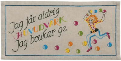Zestaw do haftu Ból głowy 49 x 24 cm