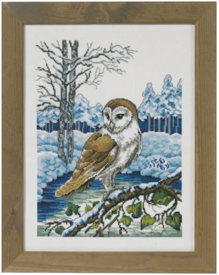 Zestaw do haftu Płomykówka R5492 31 x 41 cm