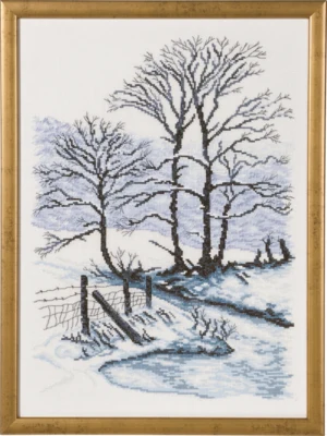 Zestaw do haftu Zima R5350 34 x 47 cm