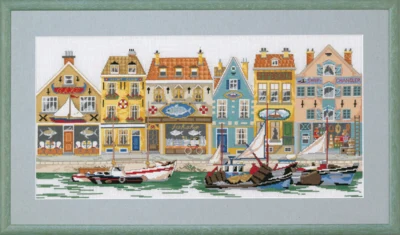 Zestaw do haftu Nabrzeże 67 x 38 cm r5506/07