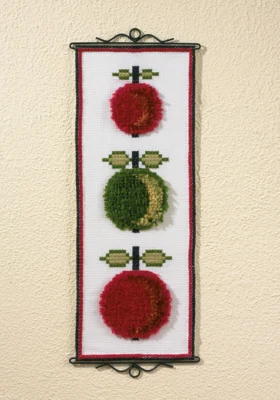 Zestaw do haftu 3 jabłka 5123/30x2 30 x 76 cm