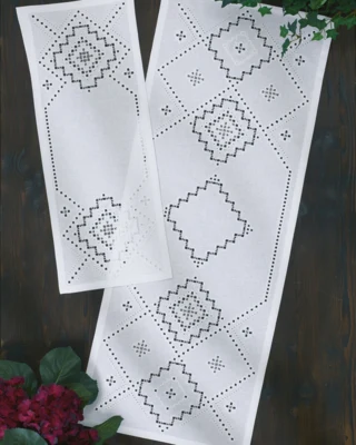 Zestaw do haftu Hardanger 41 x 106 cm