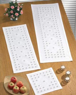 Zestaw do haftu Hardanger 37 x 103 cm