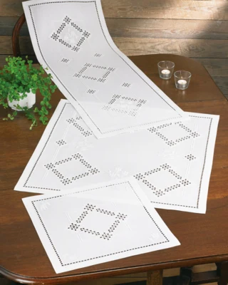 Zestaw do haftu Hardanger 40 x 106 cm