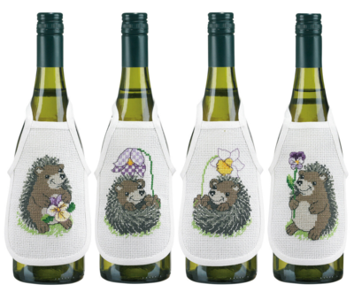 Zestaw do haftu Jeż 10 x 15 cm