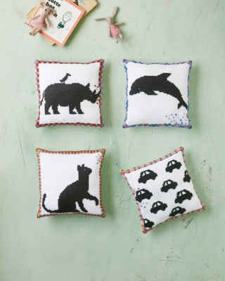 Zestaw do haftu Samochody 27 x 27 cm