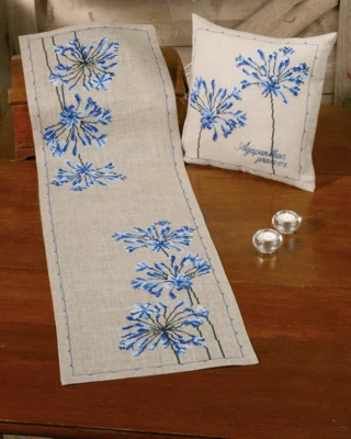 Zestaw do haftu Agapanthus 40 x 40 cm