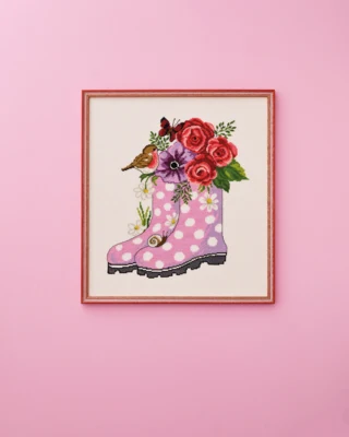 Zestaw do haftu Buty R5553 35 x 39 cm