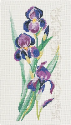 Zestaw do haftowania Kwiaty zawieszenie 34 x 60 cm