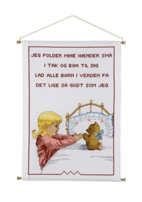 Zestaw do haftu Wieczorna modlitwa P R 5205/28 28 x 40 cm