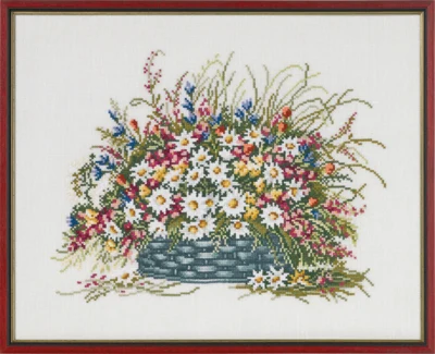 Zestaw do haftu Kosz późnego lata 40 x 32 cm
