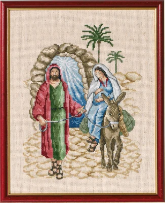 Zestaw do haftu Józef i Maria R72-370 23 x 29 cm