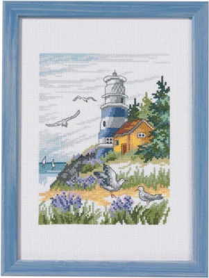 Zestaw do haftu Latarnia morska 20x28 cm R5386