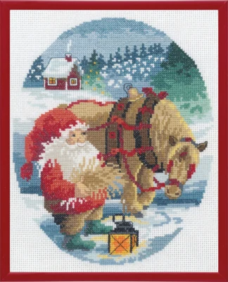 Zestaw do haftu Skrzat i koń R5798 20 x 25 cm