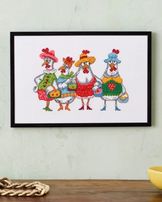 Zestaw do haftu Chick-o-Holics R5705 30 x 20 cm