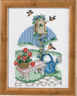 Zestaw do haftu Domek dla ptaków R5352 18 x 23 cm