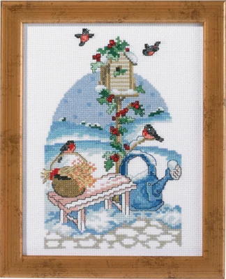 Zestaw do haftu Domek dla ptaków R5352 18 x 23 cm
