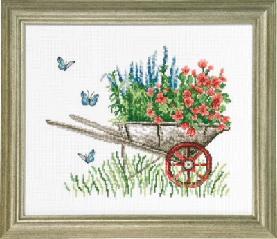 Zestaw do haftu Taczka R5025 26 x 31 cm