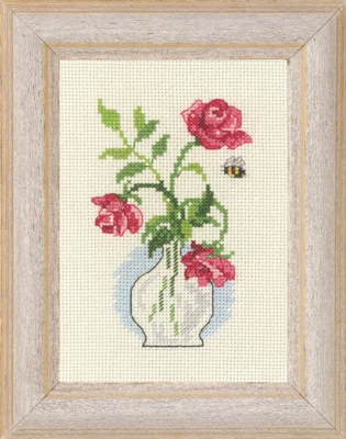 Zestaw do haftu Róże R5406 13 x 18 cm